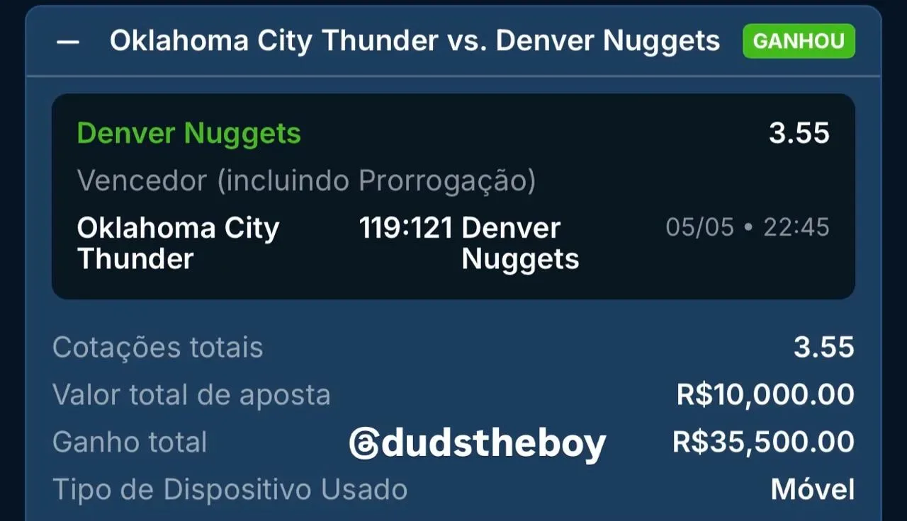 Thunder vs Nuggets